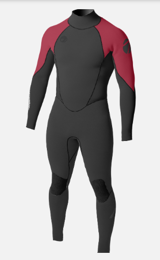 Men's Max 2/2 Ultra Back Zip Glued Full Wetsuit