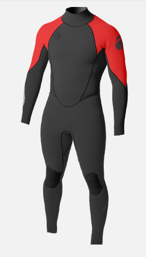 Men's Max 2/2 Ultra Back Zip Glued Full Wetsuit