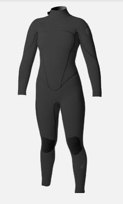 Women's MAX 2/2mm Back Zip Summer Full Wetsuit