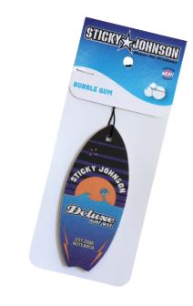 Sticky Johnson Air Fresheners Surfboard Design
