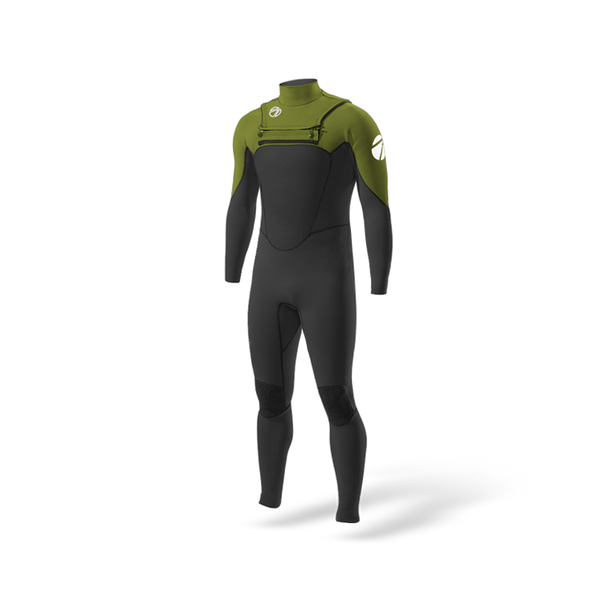 Men's Max 2/2 Chest Zip Glued Full Wetsuit