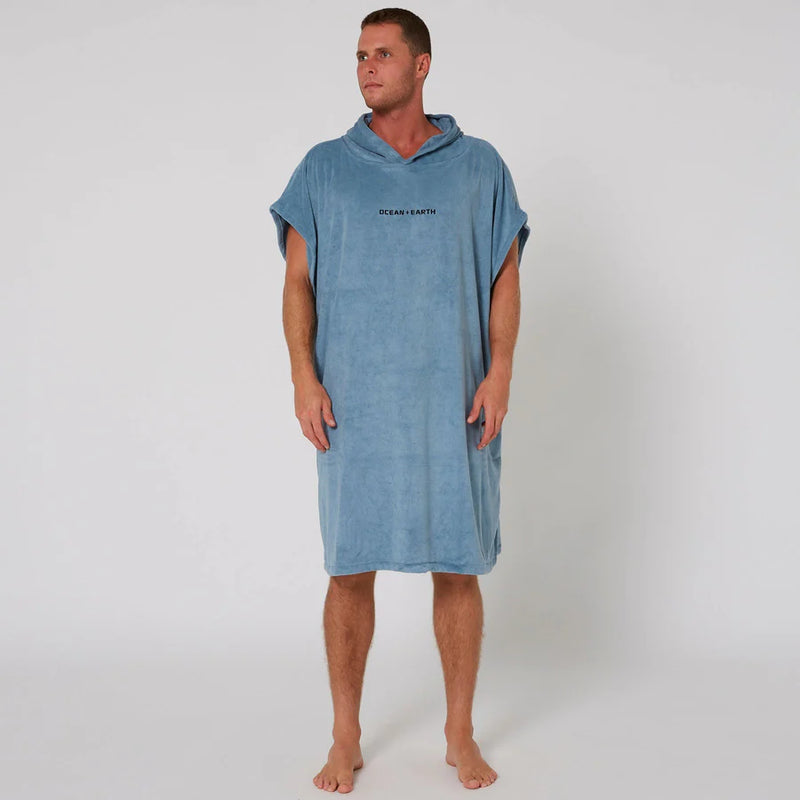 O&E Men's Hooded Poncho