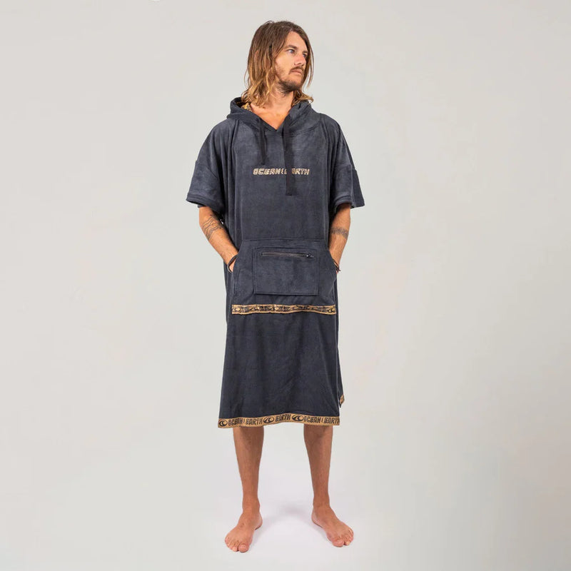 O&E Men's Hooded Poncho