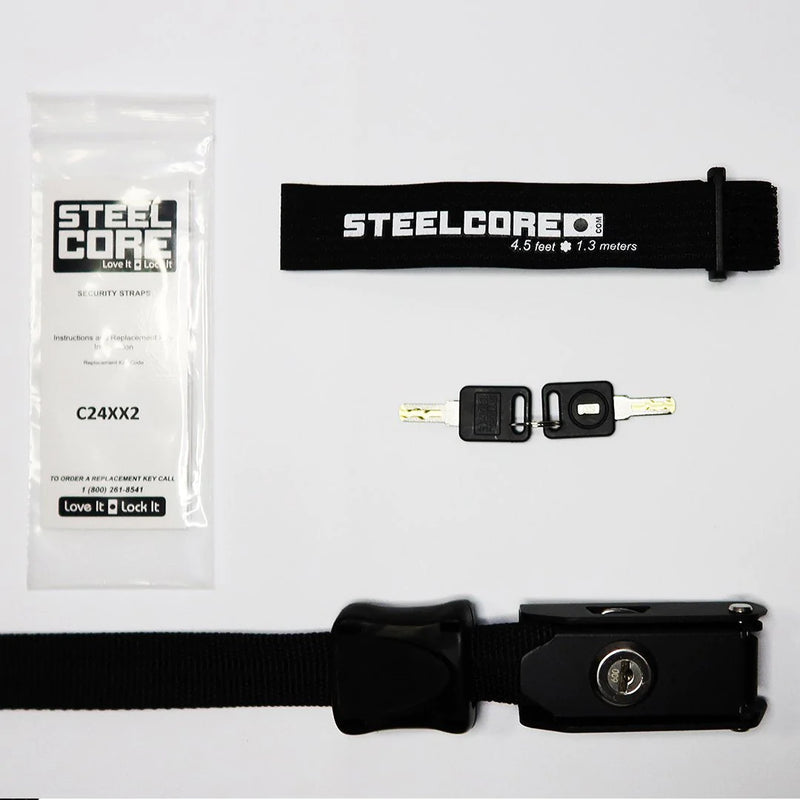 Curve Tie Down lockable straps