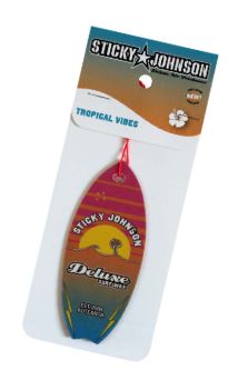 Sticky Johnson Air Fresheners Surfboard Design