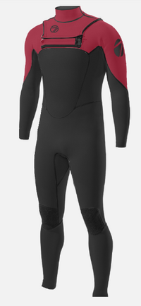 Men's Max 3/2 Chest Zip Glued Full Wetsuit – Seventhwave
