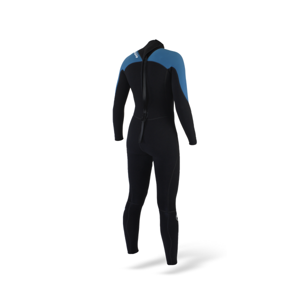 Women's MAX 3/2mm Back Zip Summer Seam Full Wetsuit.