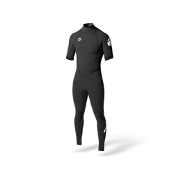 Men's MAX 1.5mm Back Zip Summer Seam Short Sleeve Wetsuit