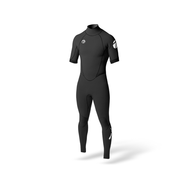 Men's MAX 1.5mm Back Zip Summer Seam Short Sleeve Wetsuit