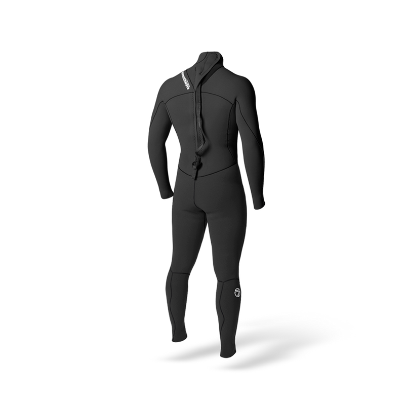 Men's MAX 3/2mm Back Zip Summer Seam Full Wetsuit