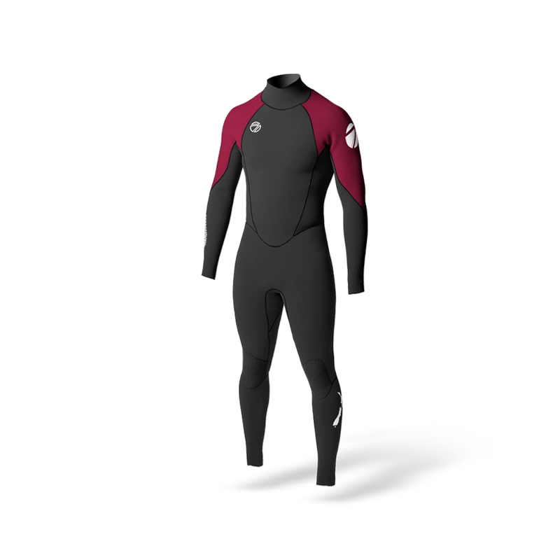Men's MAX 3/2mm Back Zip Summer Seam Full Wetsuit