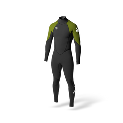 Men's MAX 3/2mm Back Zip Summer Seam Full Wetsuit