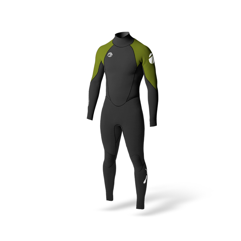 Men's MAX 3/2mm Back Zip Summer Seam Full Wetsuit