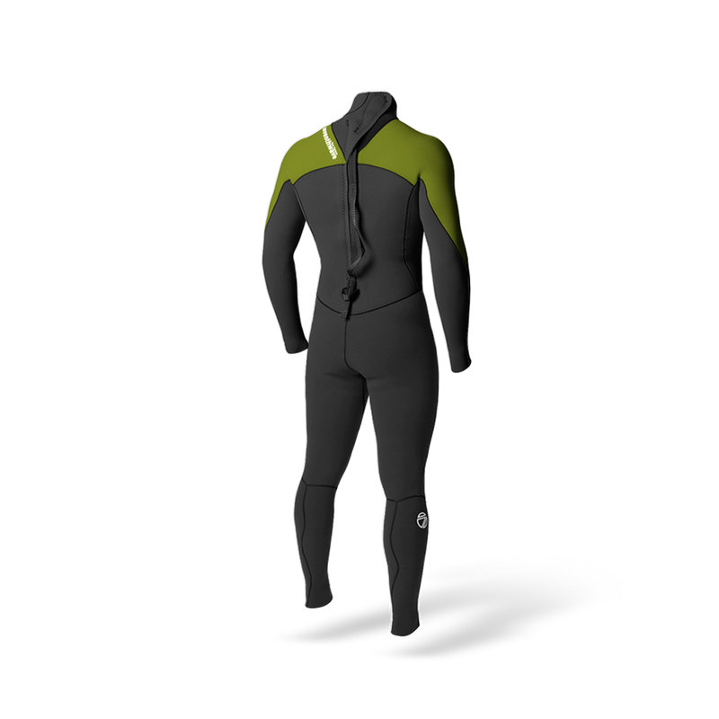 Men's MAX 2/2mm Back Zip Summer Seam Full Wetsuit