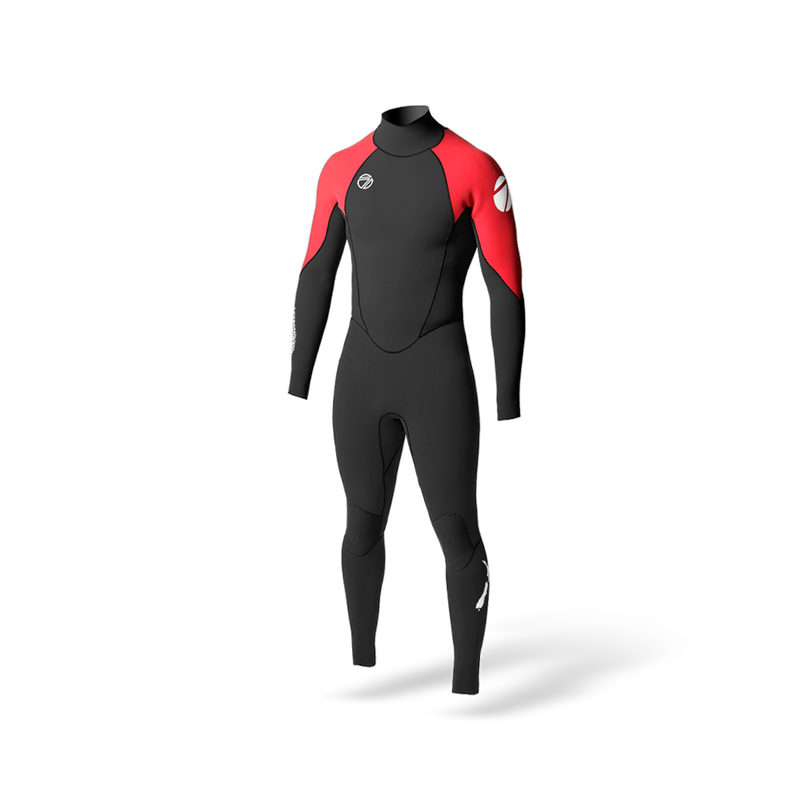 Men's MAX 3/2mm Back Zip Summer Seam Full Wetsuit