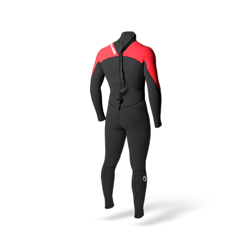 Men's MAX 3/2mm Back Zip Summer Seam Full Wetsuit