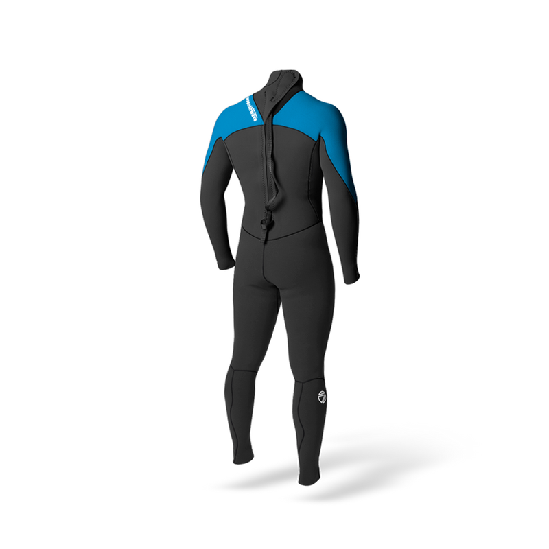 Men's MAX 2/2mm Back Zip Summer Seam Full Wetsuit