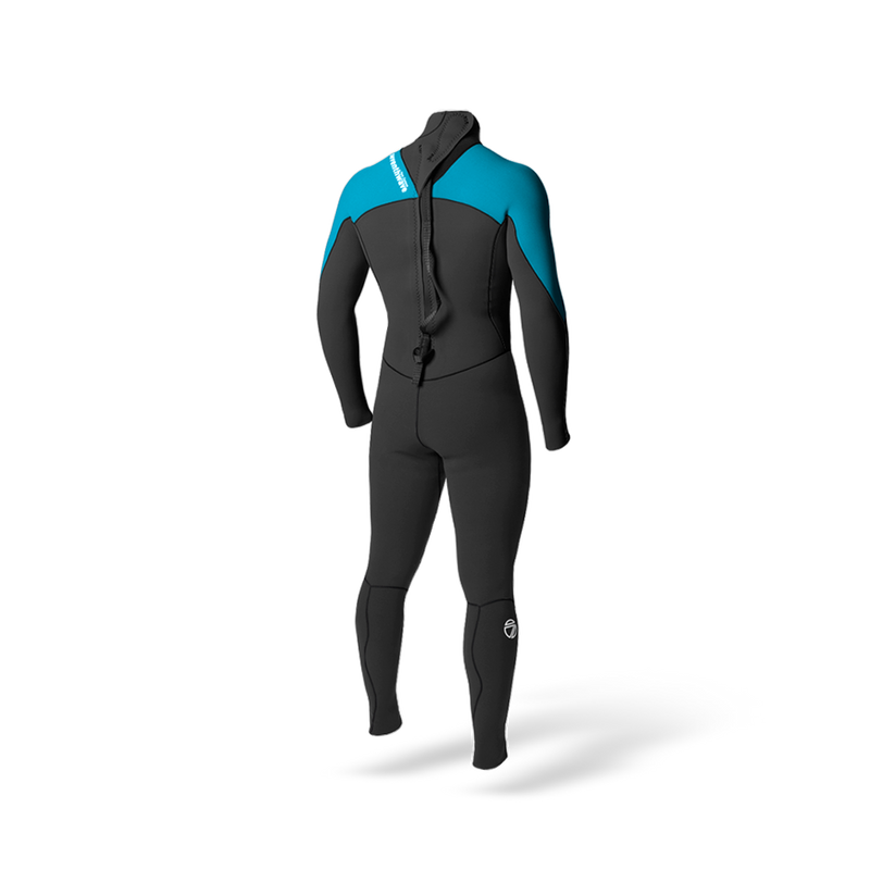 Men's MAX 2/2mm Back Zip Summer Seam Full Wetsuit