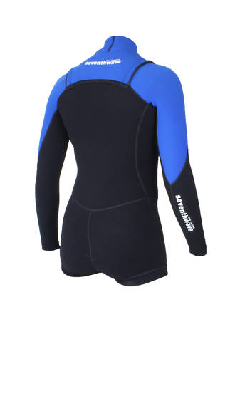 Women's MAX 3/2mm Summer Chest Zip Long Sleeve Spring Wetsuit