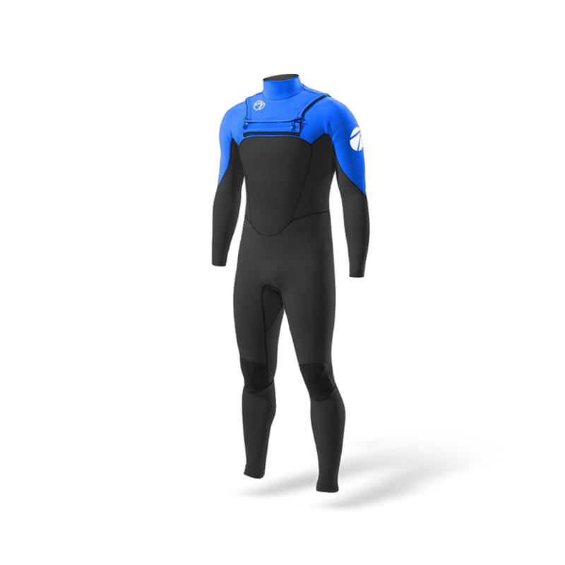 Men's Summer MAX 3/2mm Chest Zip Summer Seam Full Wetsuit