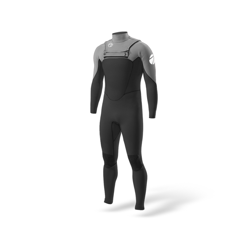 Men's Summer MAX 3/2mm Chest Zip Summer Seam Full Wetsuit