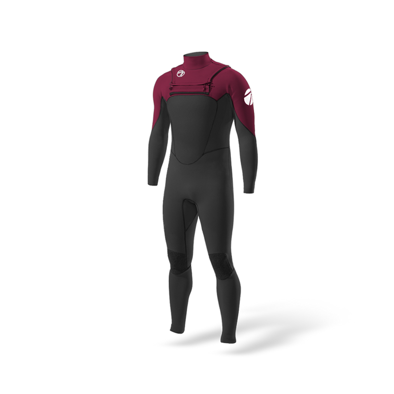 Men's Summer MAX 3/2mm Chest Zip Summer Seam Full Wetsuit