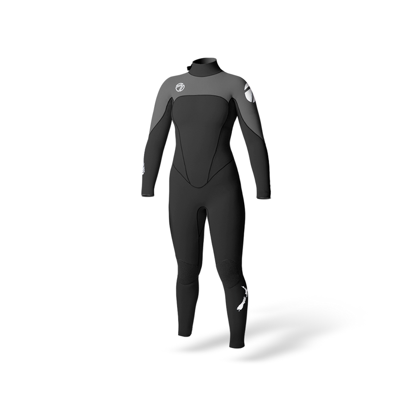 Women's MAX 2/2mm Back Zip Glued Full Wetsuit