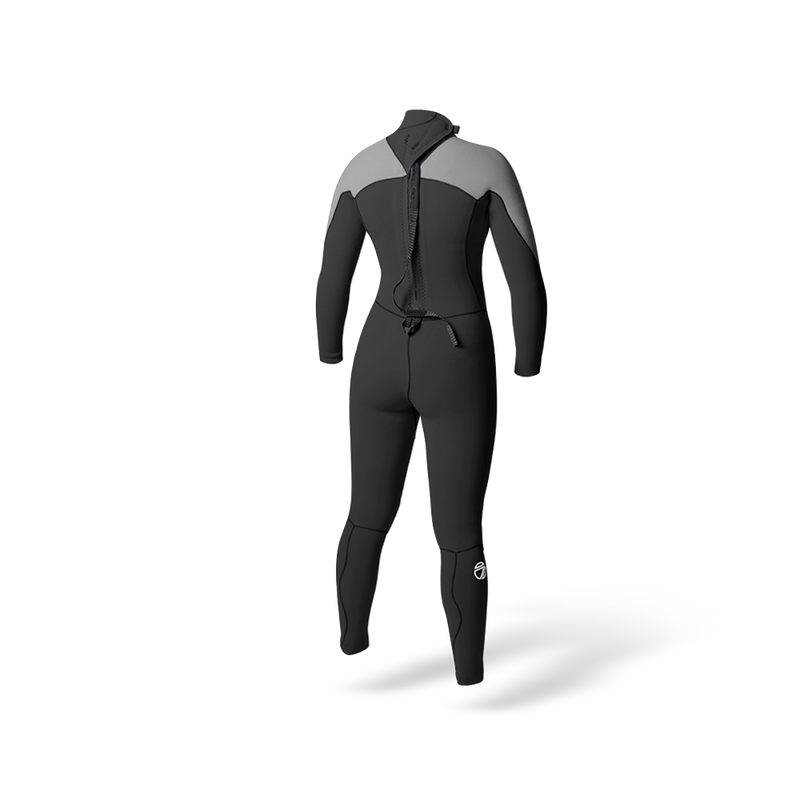 Women's MAX 3/2mm Back Zip Glued Full Wetsuit
