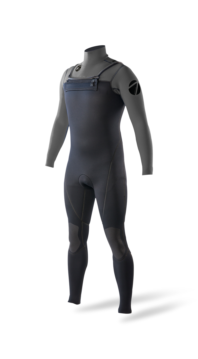 Men's Viper 3/2mm Chest Zip Summer Full Wetsuit