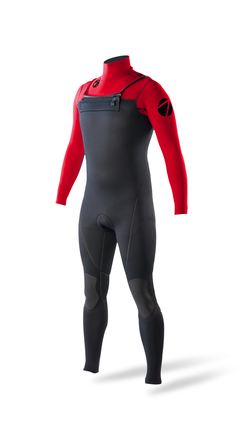 Men's Viper 3/2mm Chest Zip Summer Full Wetsuit