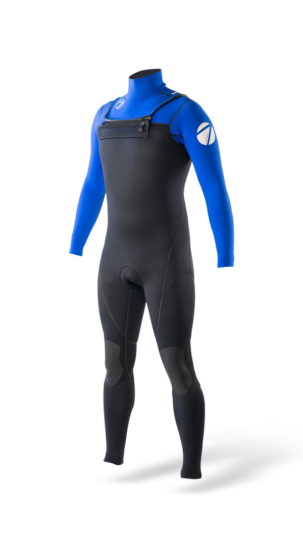 Men's Viper 3/2mm Chest Zip Summer Full Wetsuit