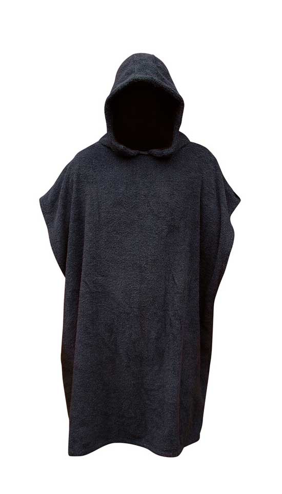 Youth Hooded Poncho Towel - Curve